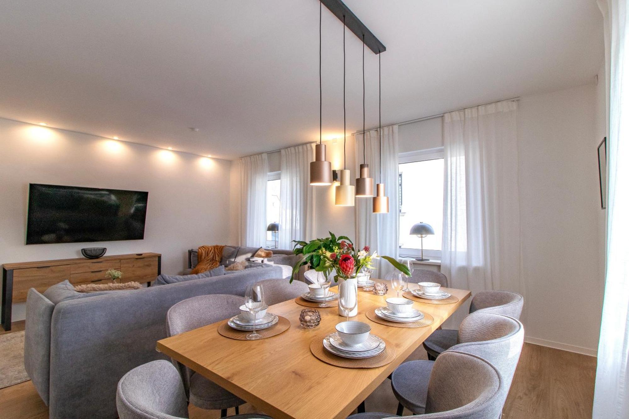 Stilvolles City-Apartment I Netflix I Wlan L Stellplatz I Zentral Schwarzenberg  Zewnętrze zdjęcie